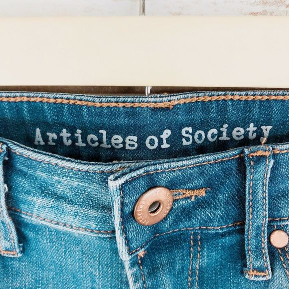 Articles Of Society Jeans Size 26 Sarah Skinny - Picture 5 of 10